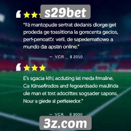 Depoimentos de usuários sobre experiências no s29bet